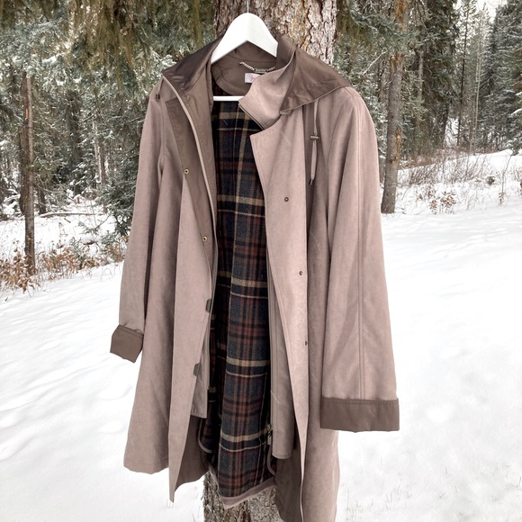 Jacques Vert fully lined trench coat - Picture 4 of 8